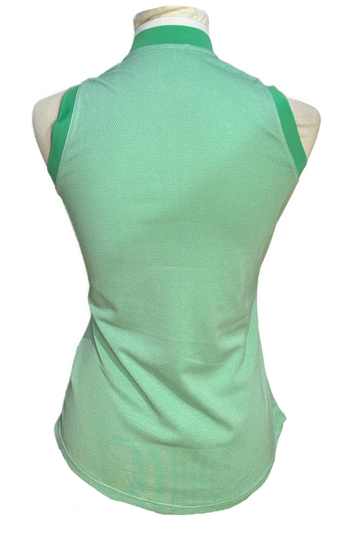 Adidas Spring Green Mock Sleeveless Golf Top Size XS