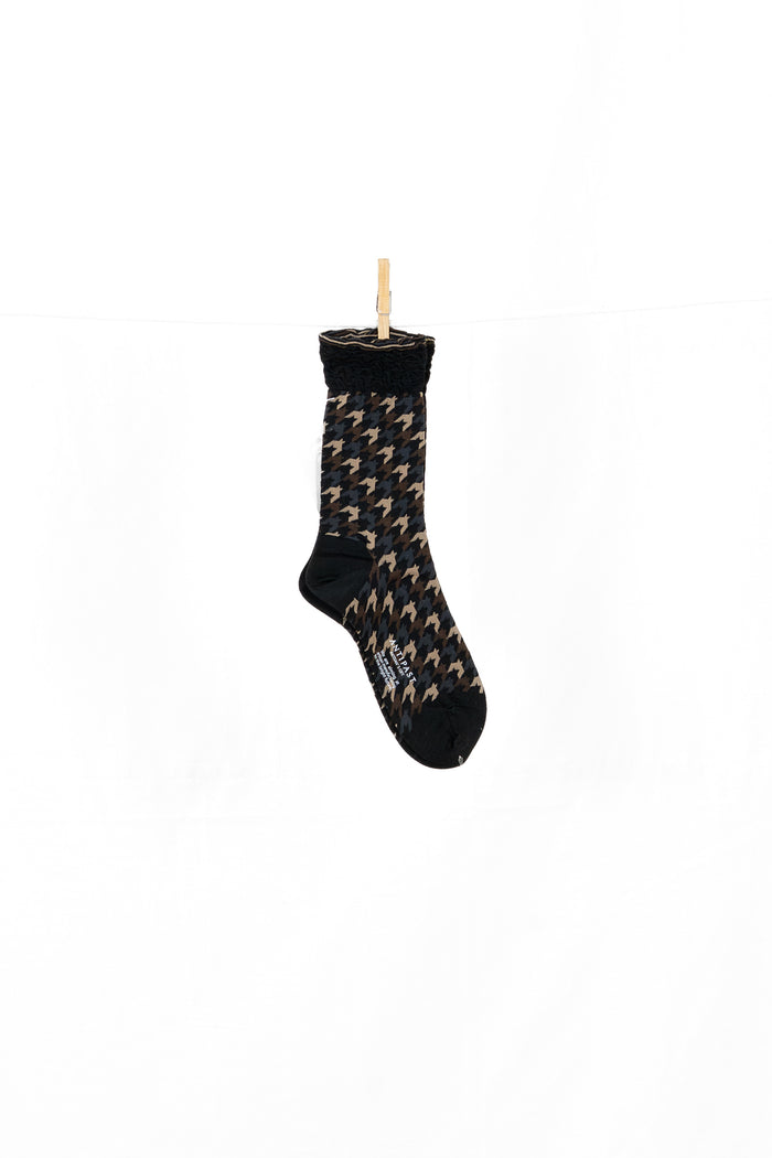Antipast Chidori Women's Socks - Black