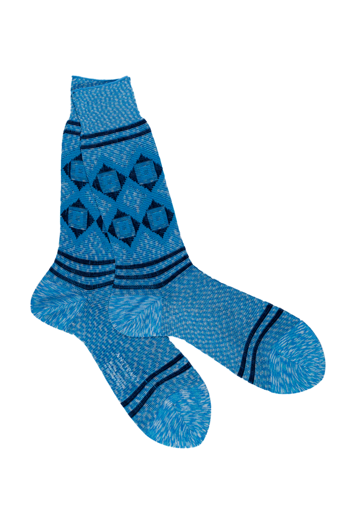 Antipast Men's Melange Jacquard Socks