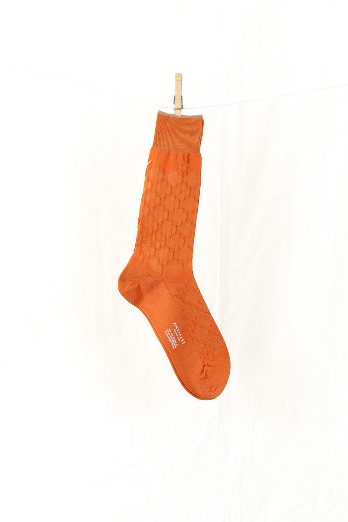 Antipast Mono Color Flowers Men's Socks