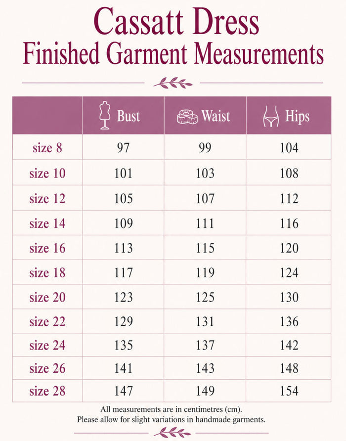 Cassatt Dress Paper Sewing Pattern, Sew Different