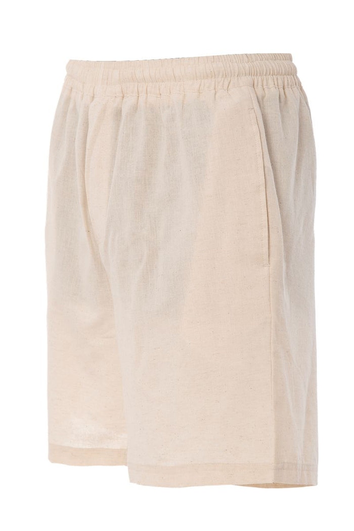 Cotton Linen Regular Fit Shorts