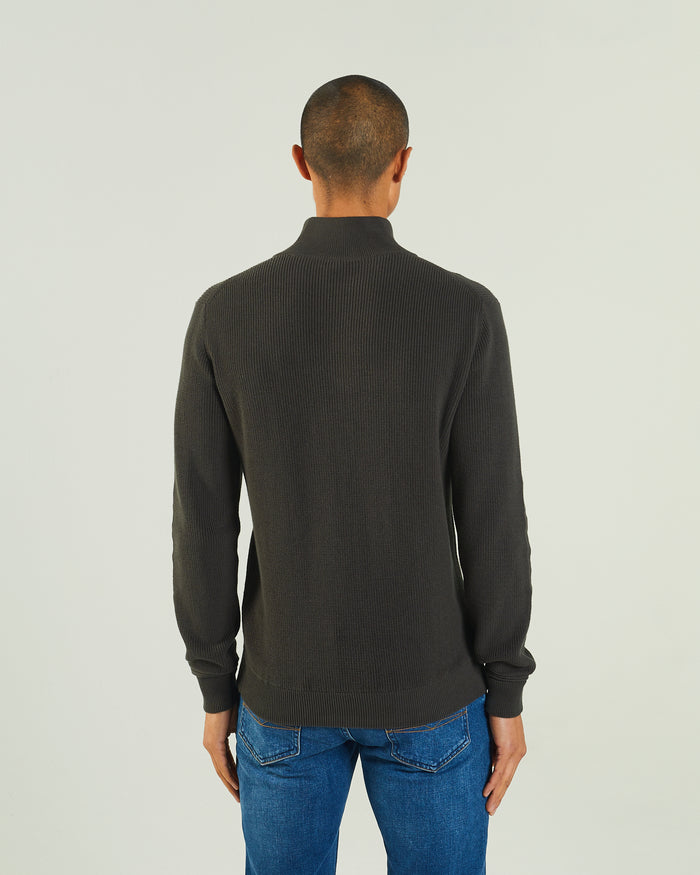 Dev Half Zip Deep Pine