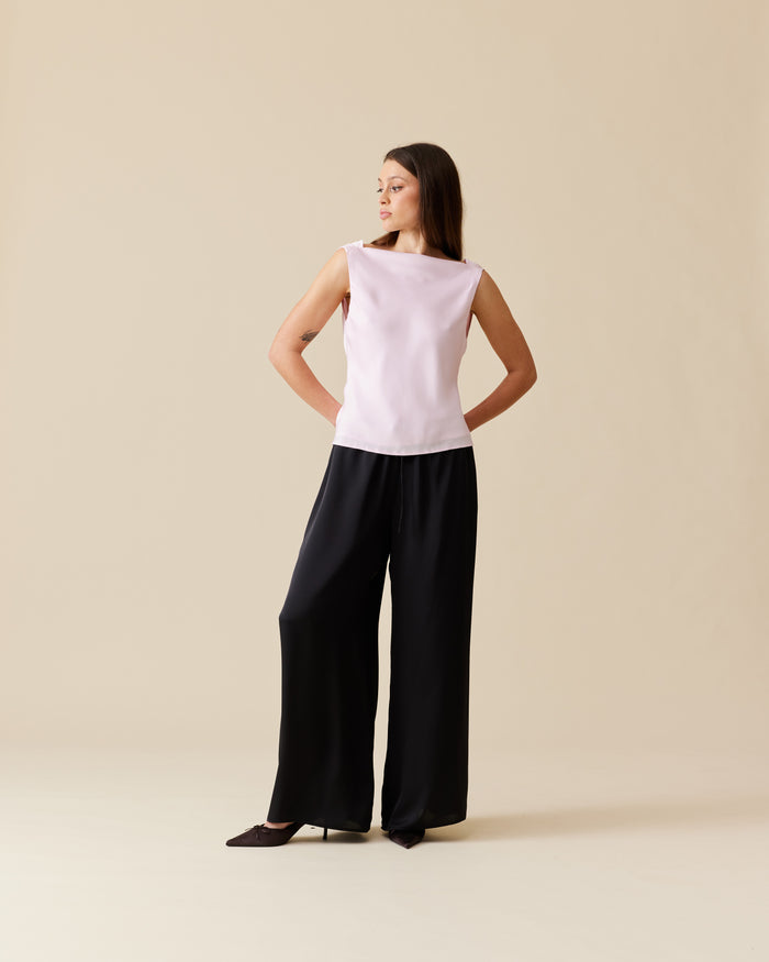 FIREBIRD COWL SLEEVELESS TOP FESTIVAL BLOOM