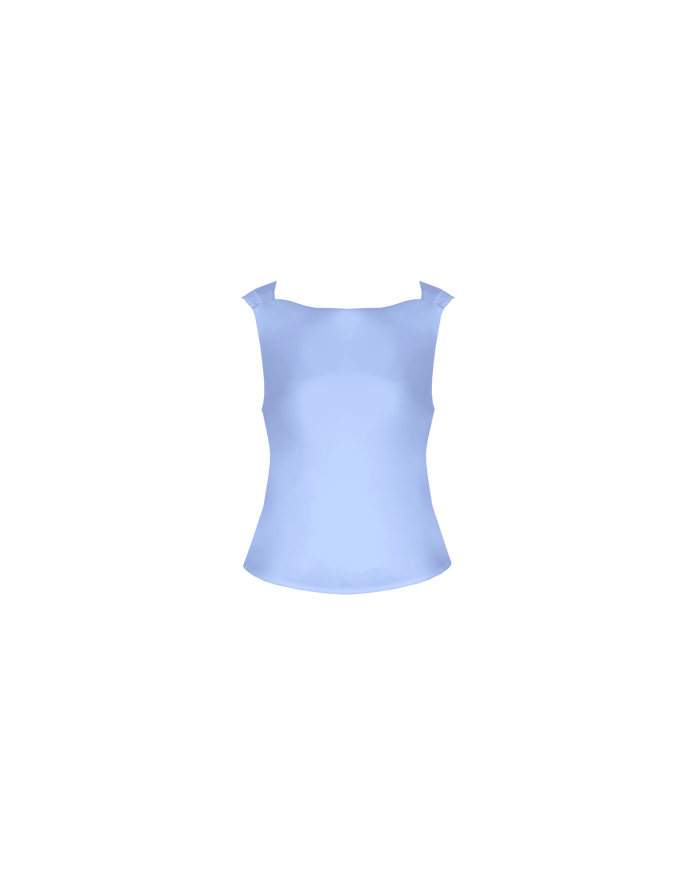 FIREBIRD COWL SLEEVELESS TOP SERENITY
