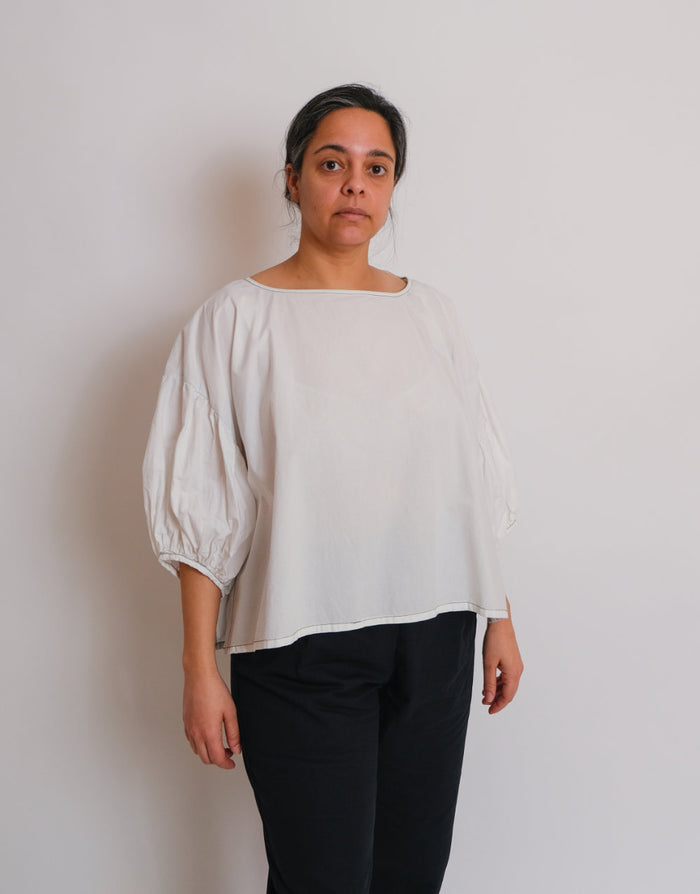Frill Sleeve Top Zero Waste Sewing Pattern PDF Immediate Download, Birgitta Helmersson