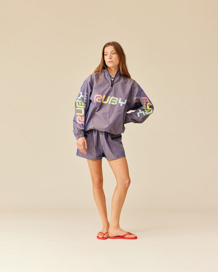 FRONT LEFT PARKA IRIDESCENT