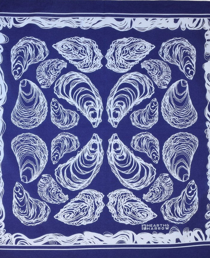 Hearth & Harrow Oyster Bandana - Royal Blue