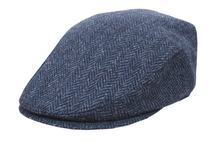 Hills Hats Dartford Wool Tweed Traditional Cheesecutter