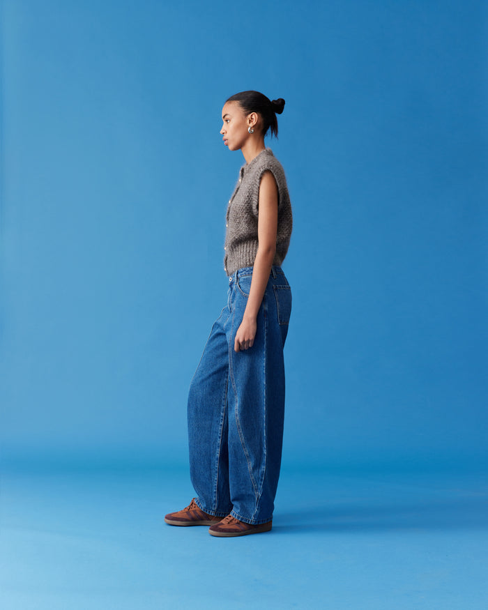 MATILDA VEST WALNUT