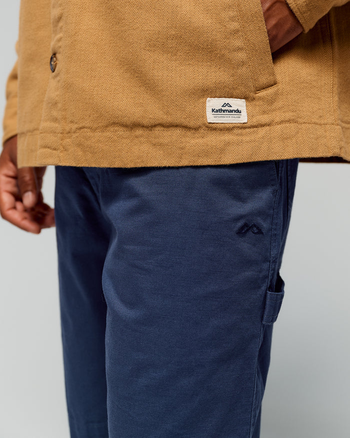 Men’s Weekend Cotton Shorts - Mid Navy
