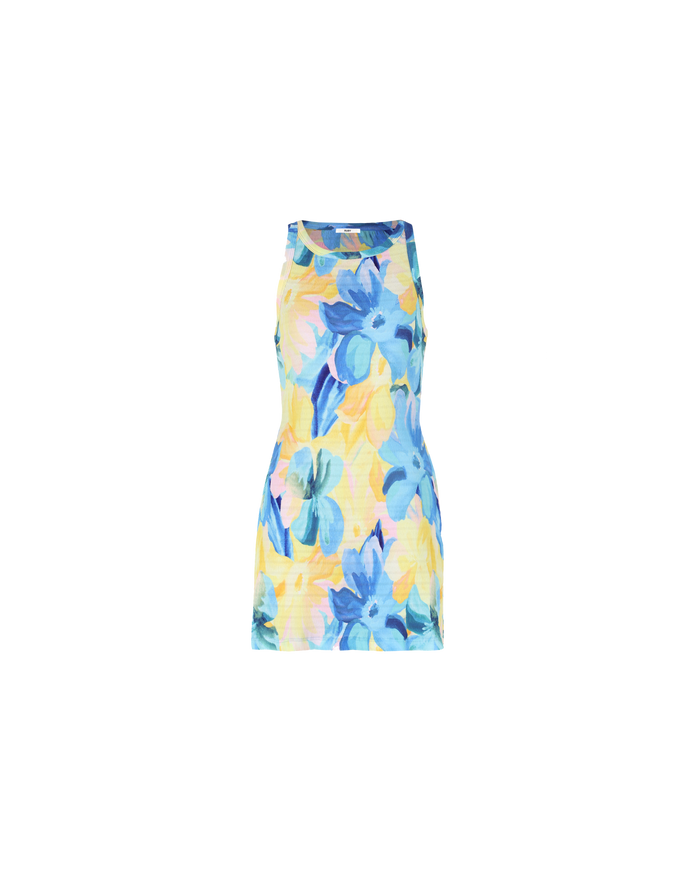 MIAMI CRINKLE MINIDRESS BUTTERCUP