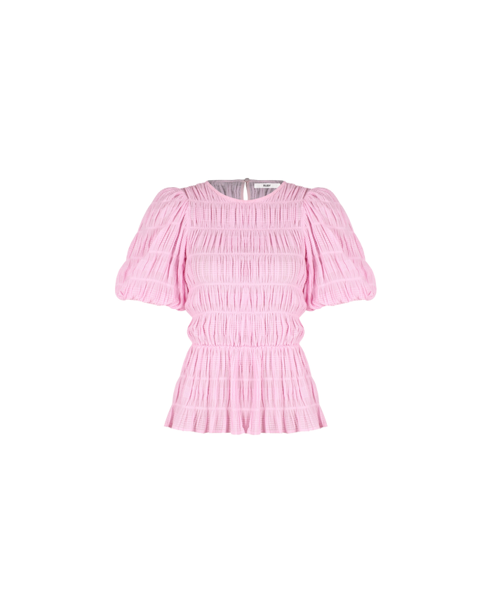 MIRELLA PUFF SLEEVE BLOUSE PINK