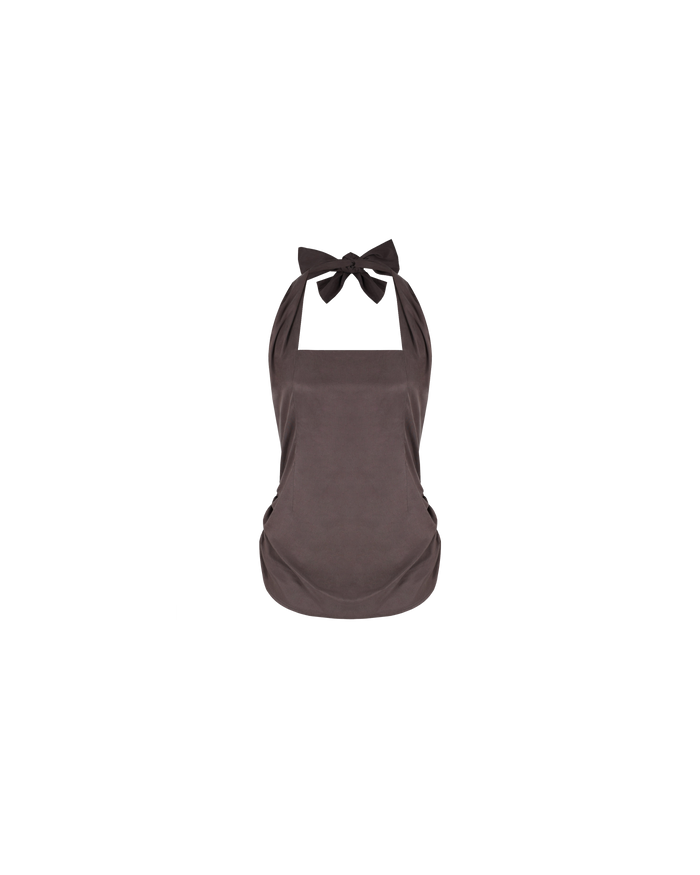 REESE HALTER TOP PEWTER