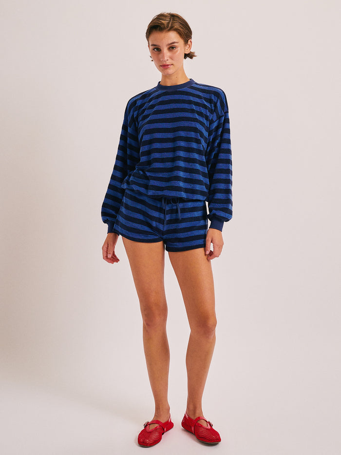 Navy-Blue Stripe