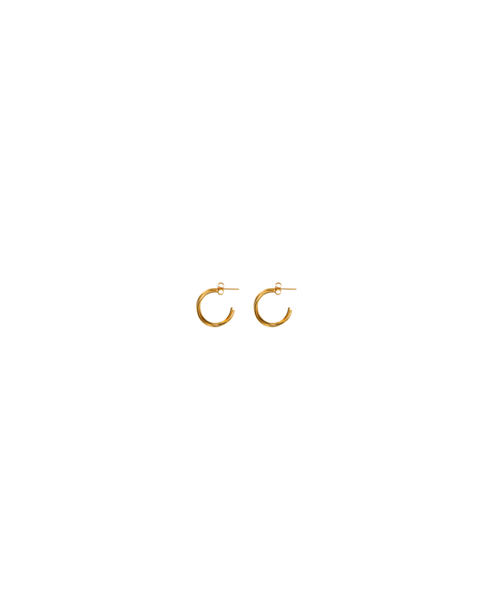 TWIST HOOP GOLD
