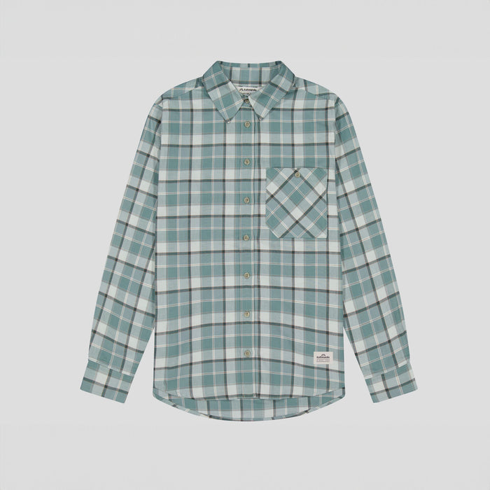 Women's Fyfe L/S Shirt - Deep Forest Plaid