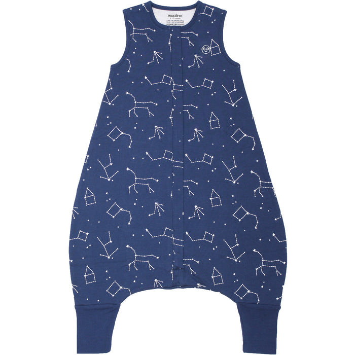 4 Season® Baby Sleep Bag with Feet, Merino Wool & Organic Cotton, Night Sky™