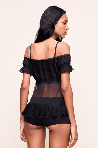 Amorette Top in Black