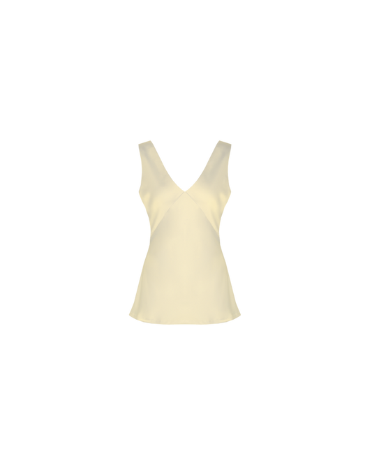 ANDIE SATIN CAMISOLE BUTTER