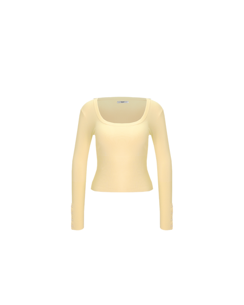 ANNA KNIT TOP BUTTER