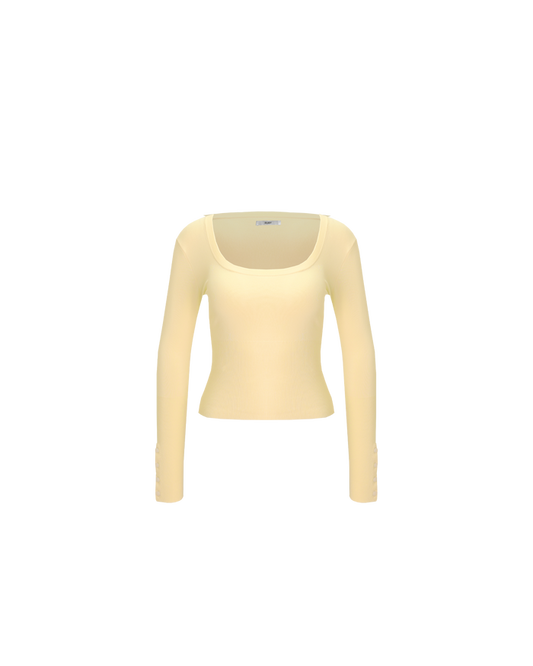 ANNA KNIT TOP BUTTER