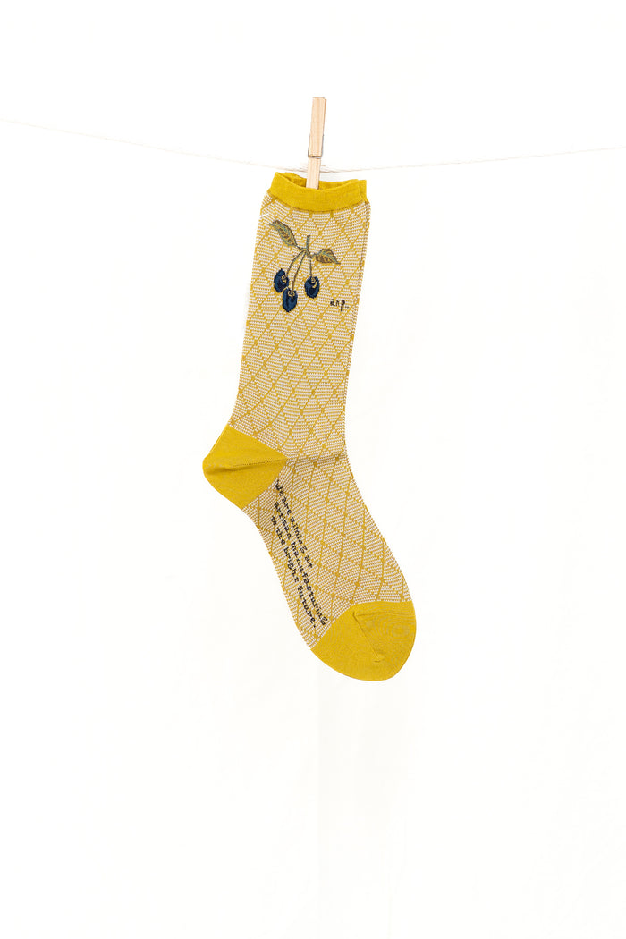 Antipast Cherry on Diamond Women's Socks