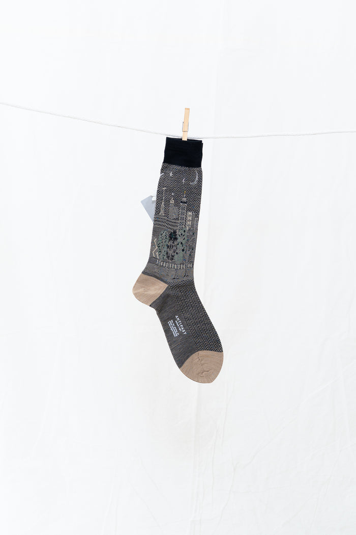 Antipast City Scape Men's Socks