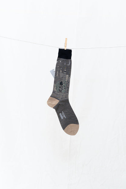 Antipast City Scape Men's Socks