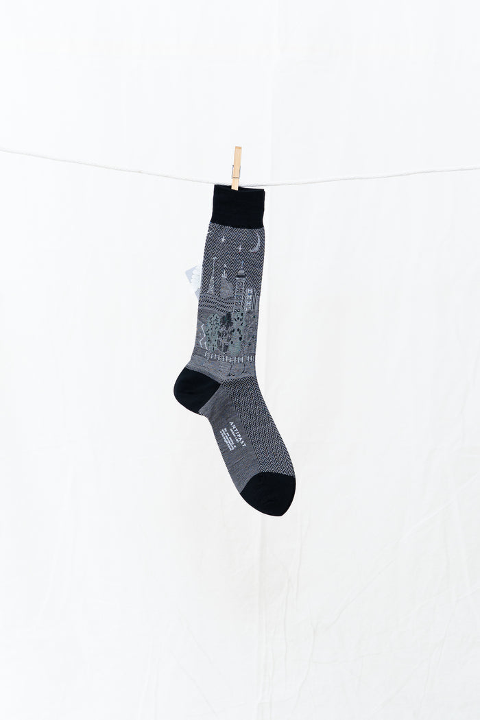 Antipast City Scape Men's Socks