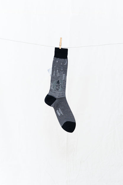 Antipast City Scape Men's Socks