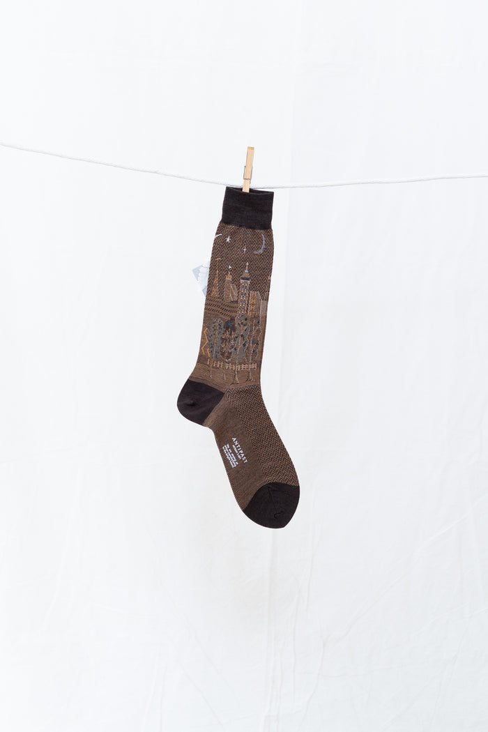 Antipast City Scape Men's Socks