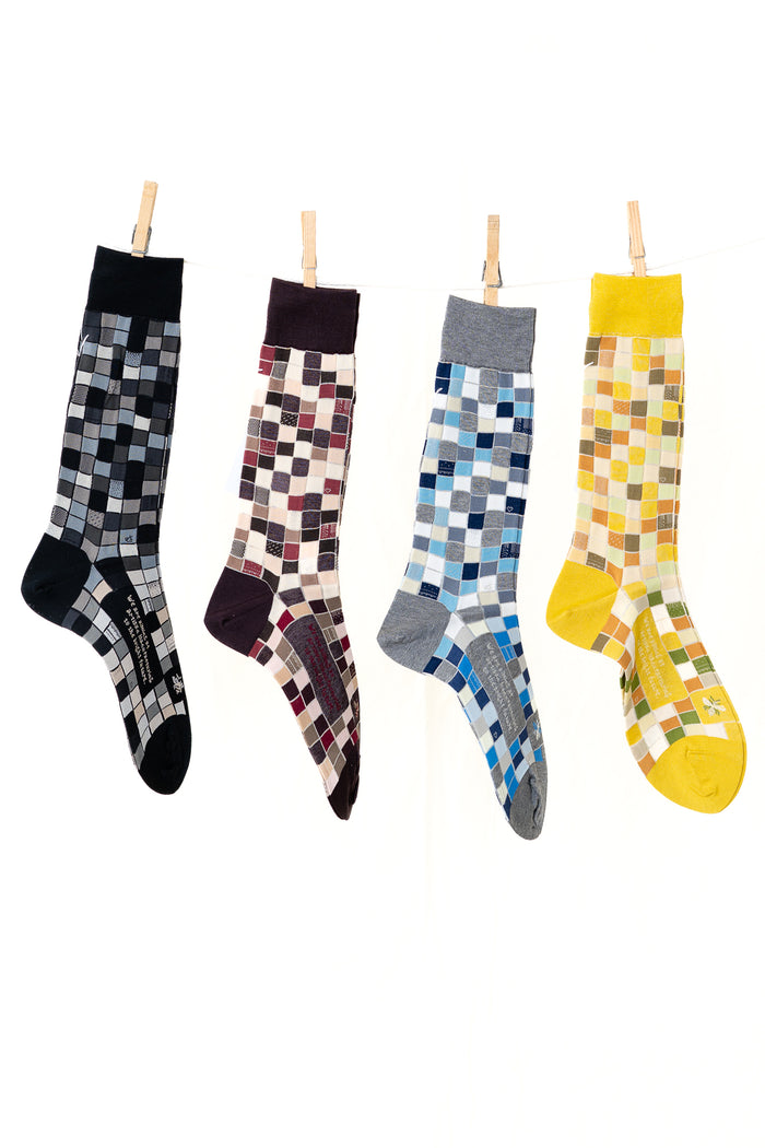 Antipast Colorful Tiles Men's Socks