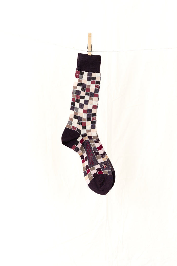 Antipast Colorful Tiles Men's Socks