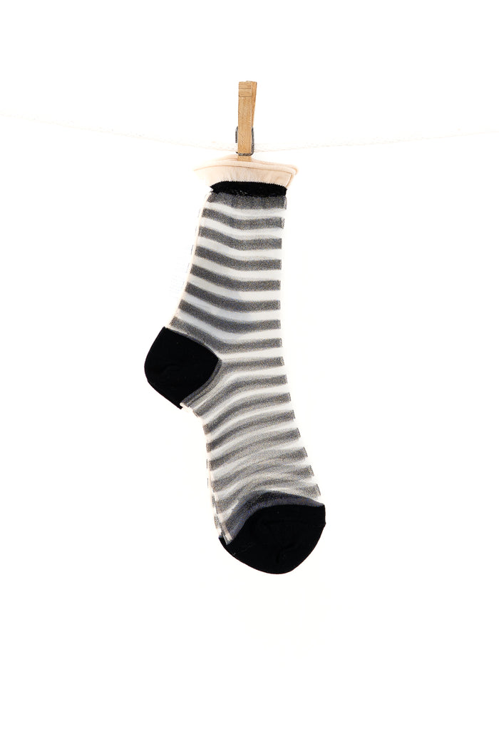Antipast Crossed Stripe Women's Socks
