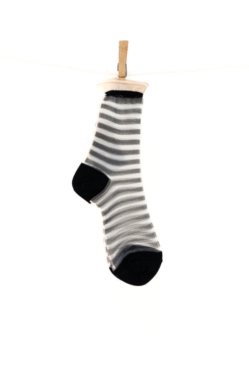 Antipast Crossed Stripe Women's Socks