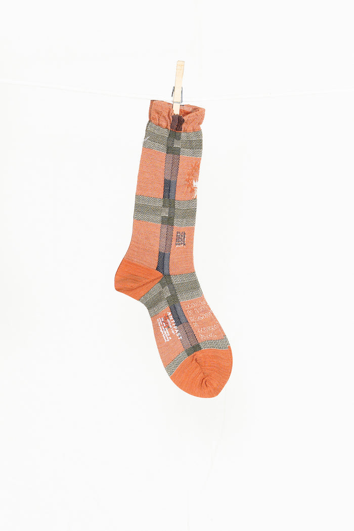 Antipast Darning Check Women's Socks