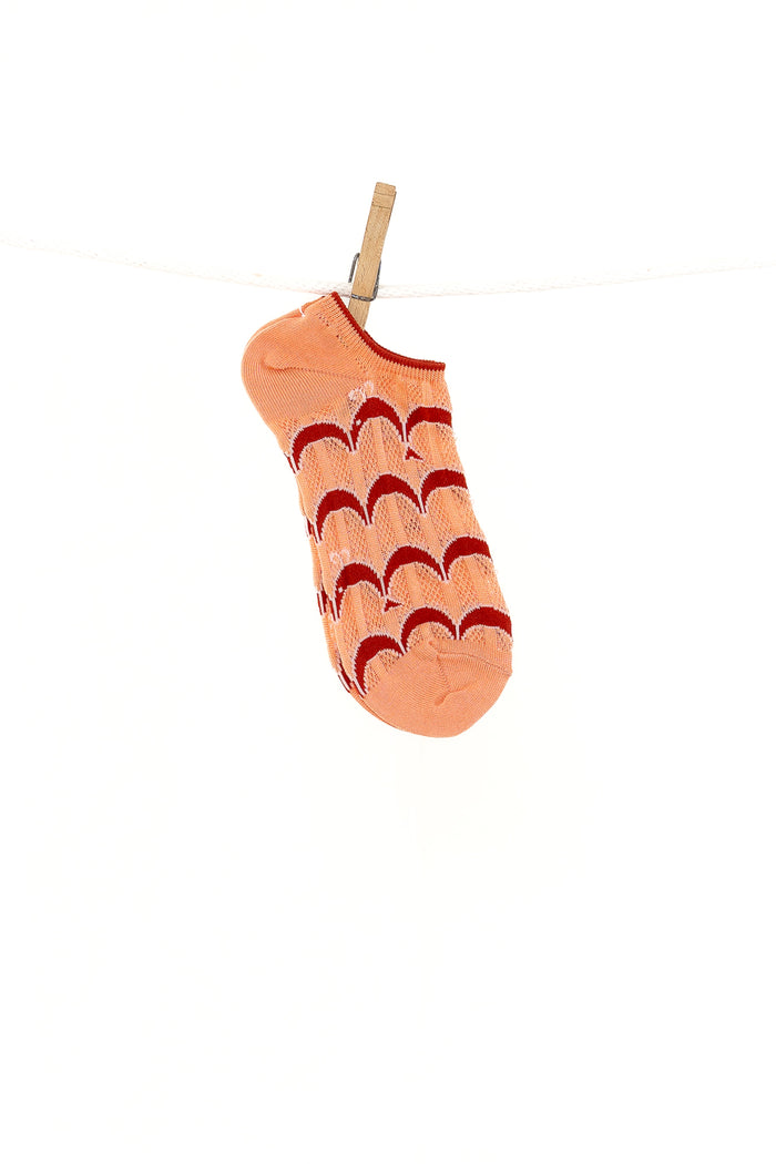 Antipast Fish Wave Women's Cover Socks