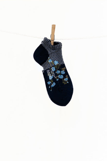 Antipast Flower on Basket Women's Cover Socks
