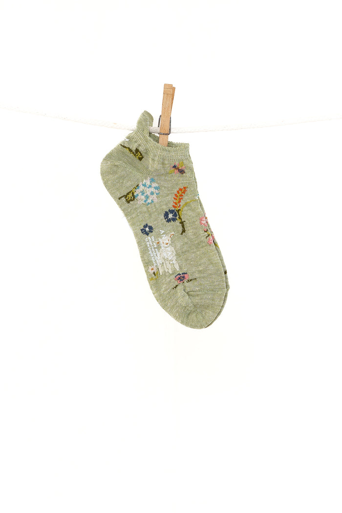 Antipast Garden Flower Women's Cover Socks