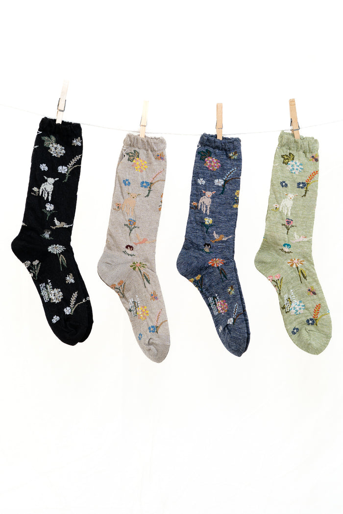 Antipast Garden Flower Women's Socks