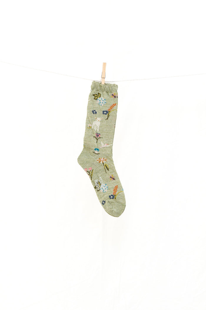 Antipast Garden Flower Women's Socks
