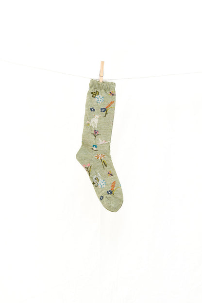 Antipast Garden Flower Women's Socks