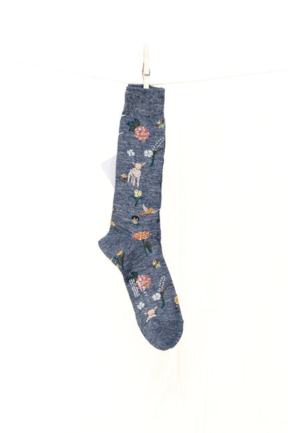 Antipast Garden Flowers Men's Socks