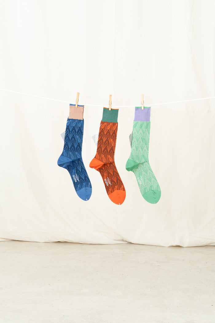 Antipast Men's Leaf Bird Socks