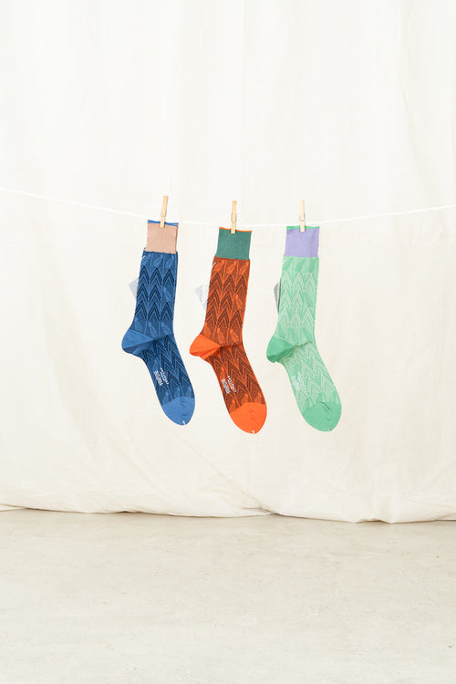 Antipast Men's Leaf Bird Socks