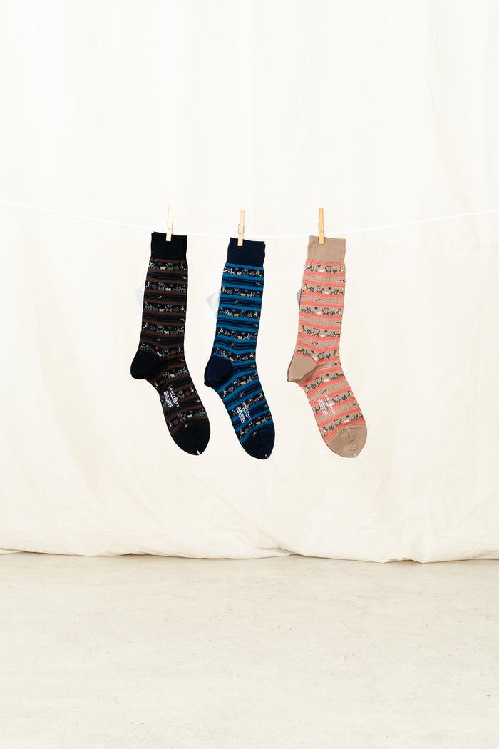 Antipast Men's Parade on Safari Socks