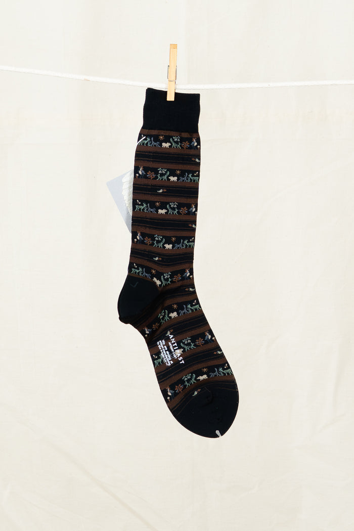 Antipast Men's Parade on Safari Socks