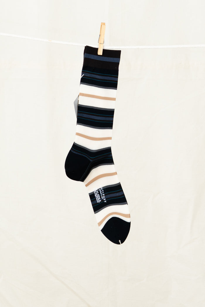 Antipast Men's Random Line Sock