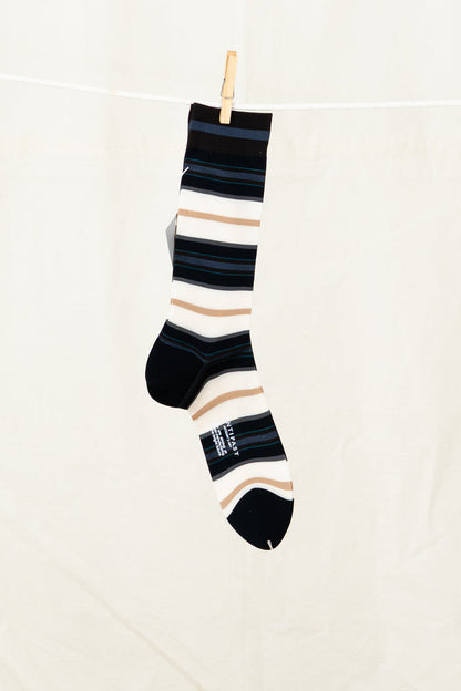 Antipast Men's Random Line Sock